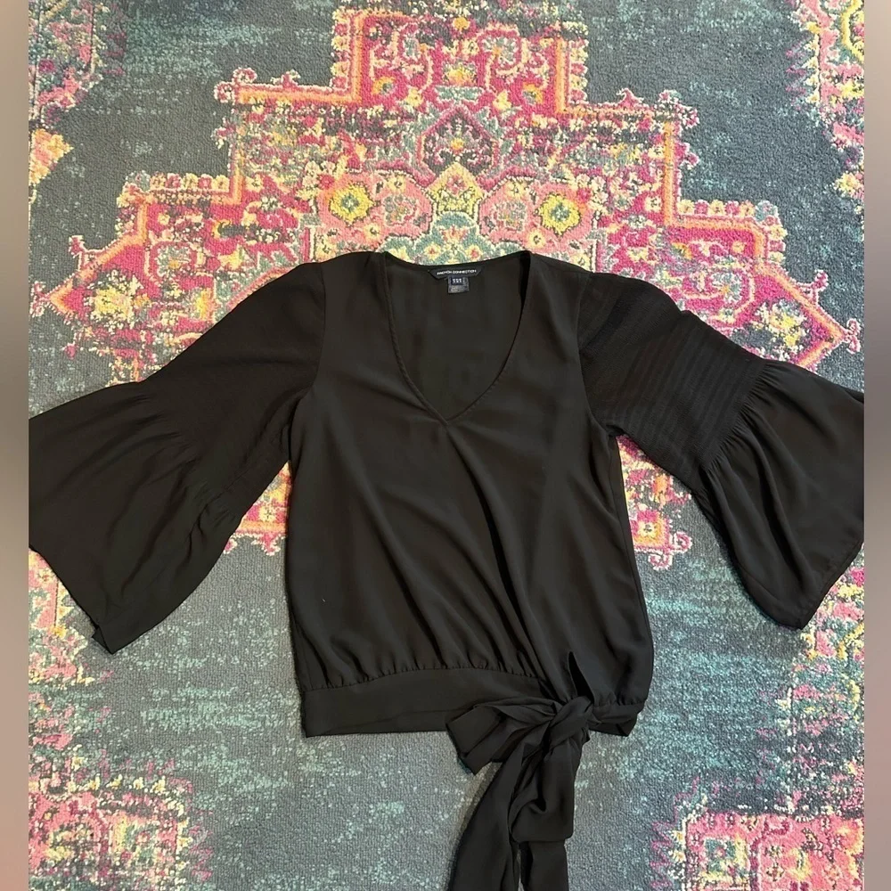 French Connection Spell on You Blouse - Picture 1 of 9